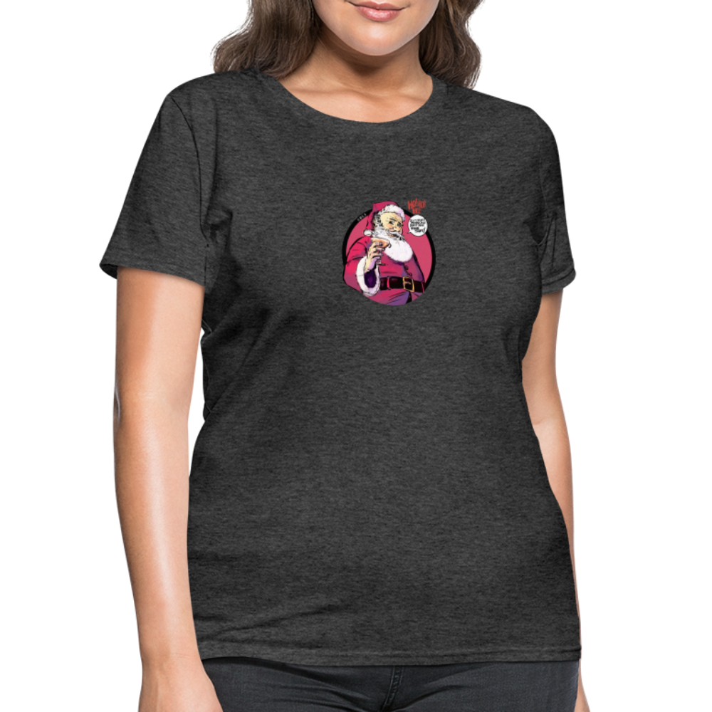 2023 Santa | Women's Tee - heather black