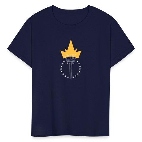 Freedom Torch | Youth Tee - navy