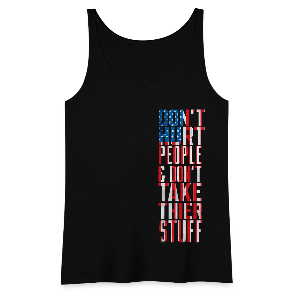 Don't Hurt People | Flag | Women's Tank - black