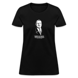 Ludwig von Mises Quote | Women's Tee - black