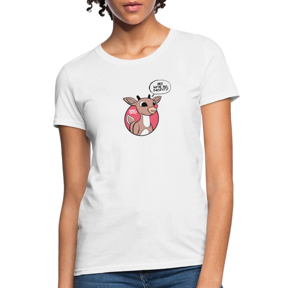 Rudolph Misfits | Women's Tee - white