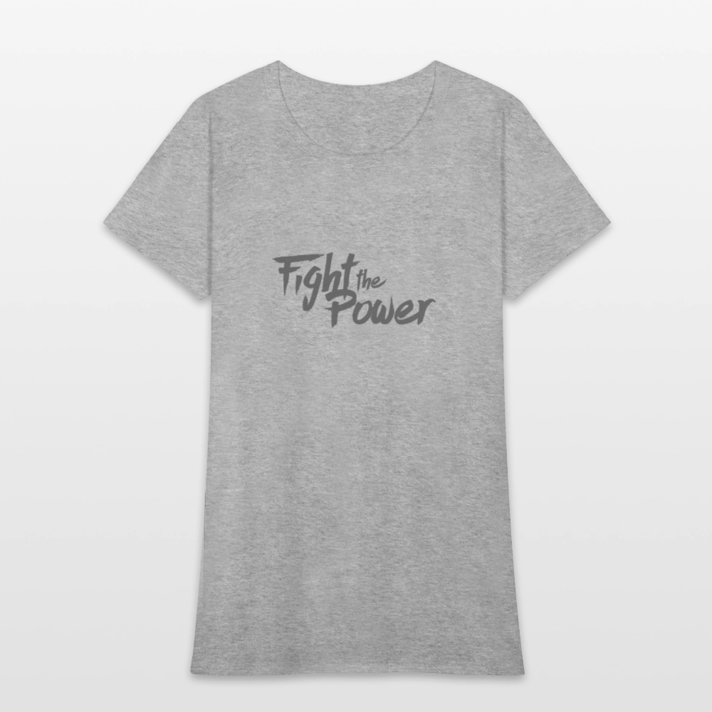 Fight the Power | Women's Tee - heather gray