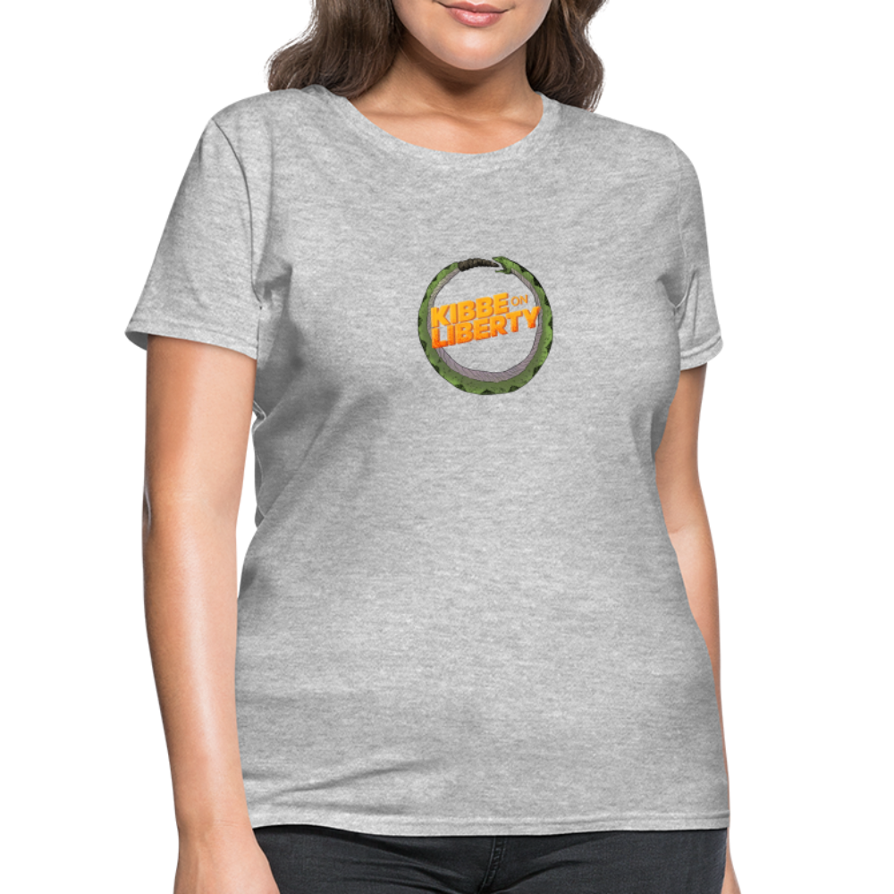 Kibbe on Liberty | Women's Tee - heather gray