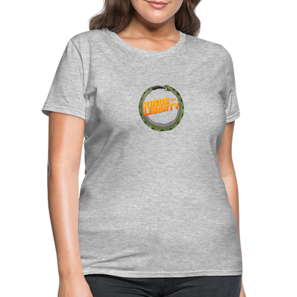 Kibbe on Liberty | Women's Tee - heather gray