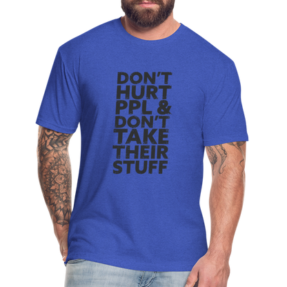 Don't Hurt People | Men's Tee - heather royal