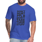 Don't Hurt People | Men's Tee - heather royal