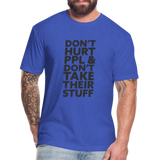 Don't Hurt People | Men's Tee - heather royal