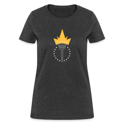 Freedom Torch | Women's Tee - heather black