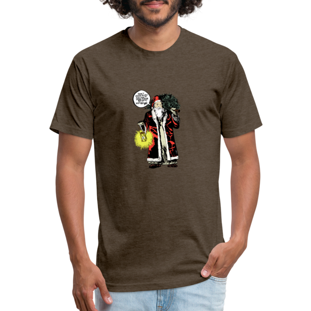 2021 Santa | Men's Tee - heather espresso