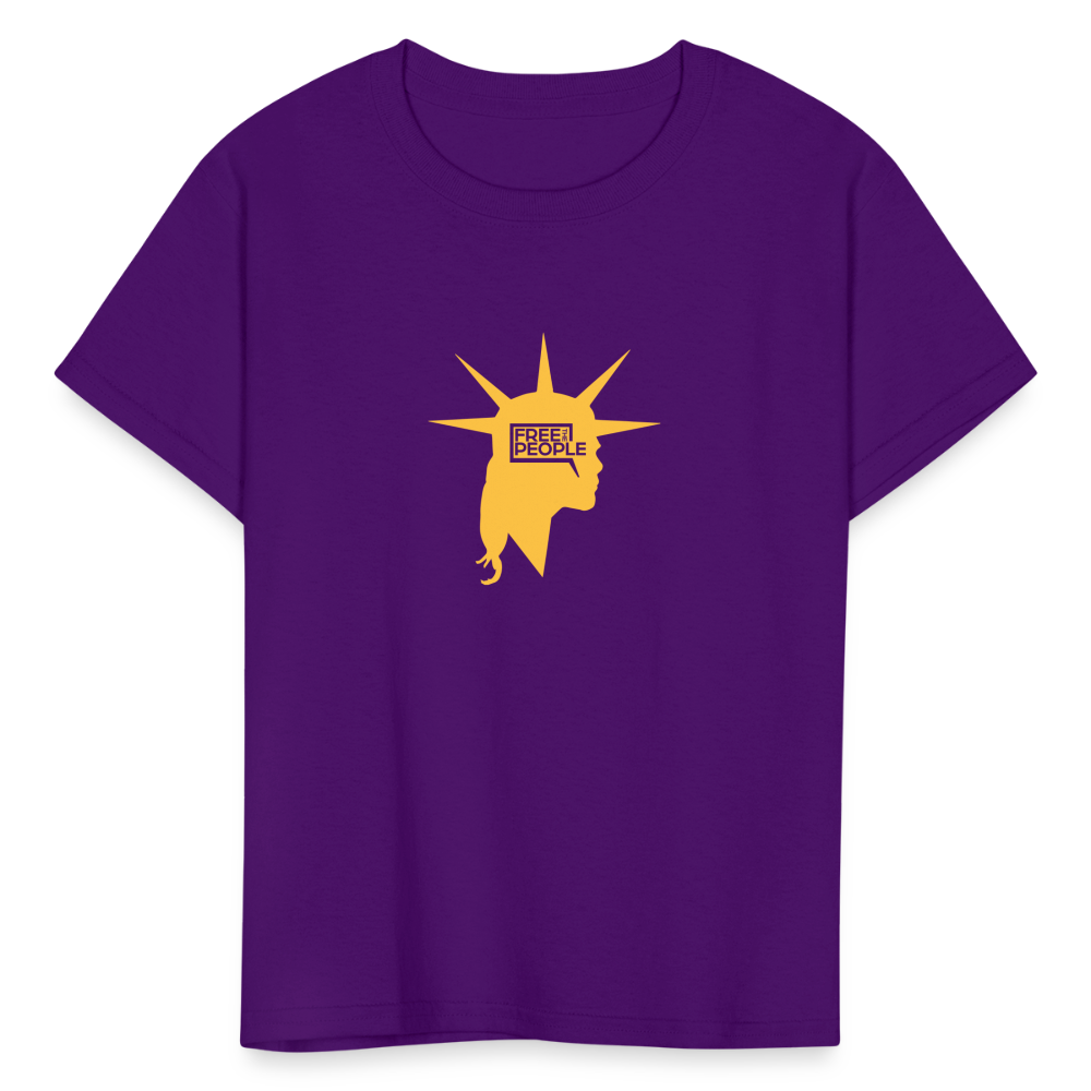 Liberty Head | Youth Tee - purple