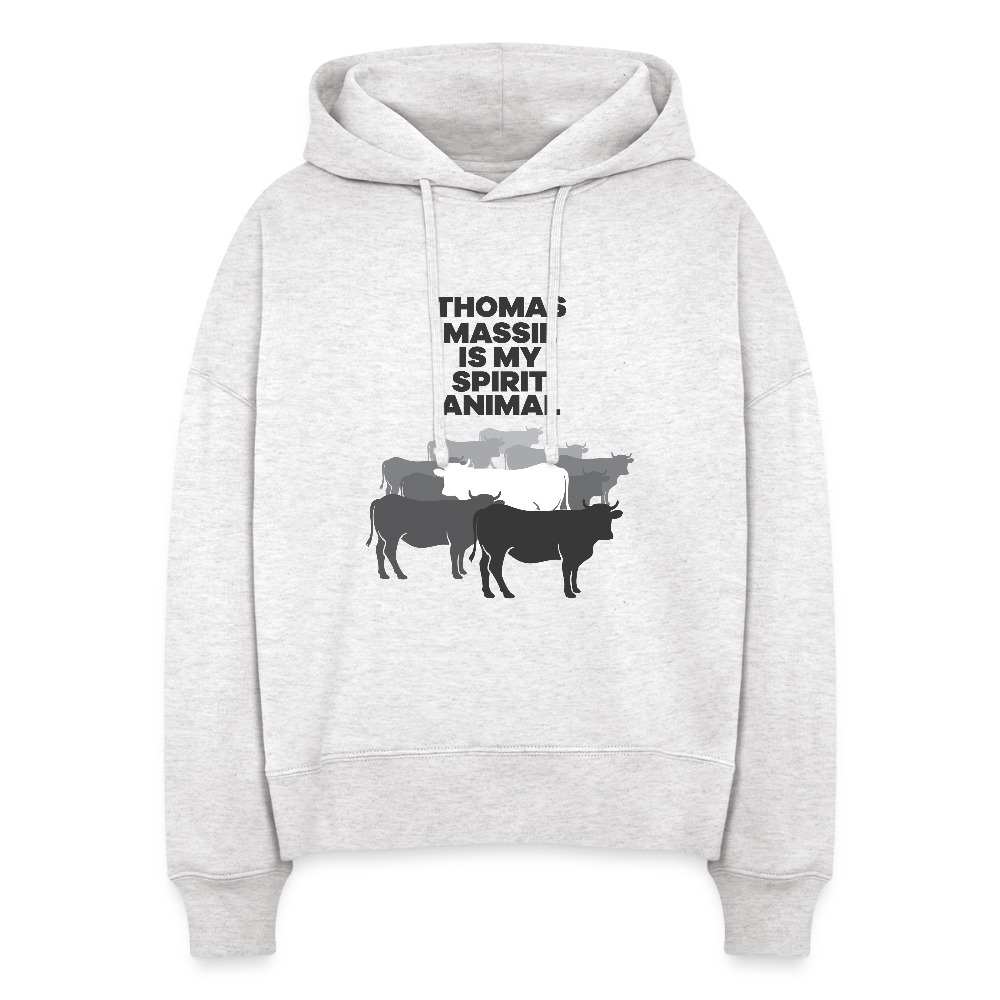 Thomas Massie Is My Spirit Animal | Women's Hoodie - cool heather grey