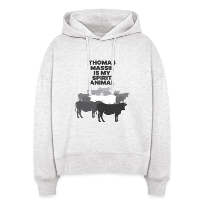 Thomas Massie Is My Spirit Animal | Women's Hoodie - cool heather grey