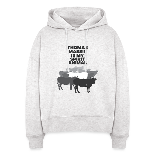 Thomas Massie Is My Spirit Animal | Women's Hoodie - cool heather grey