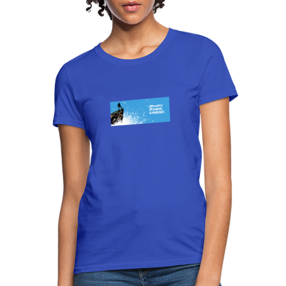 Howard Roark Laughed | Women's Tee - royal blue