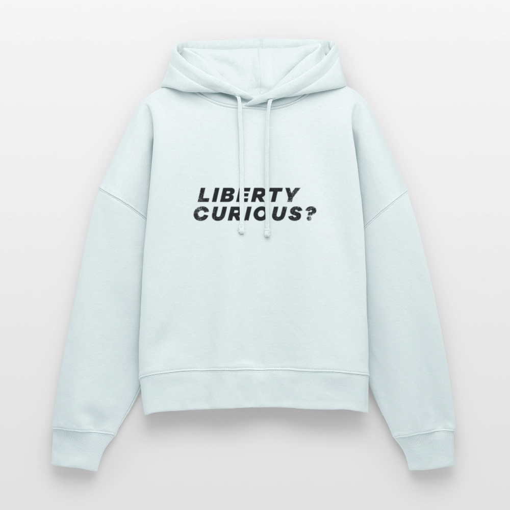 Liberty Curious? | Women's Hoodie - blue ice