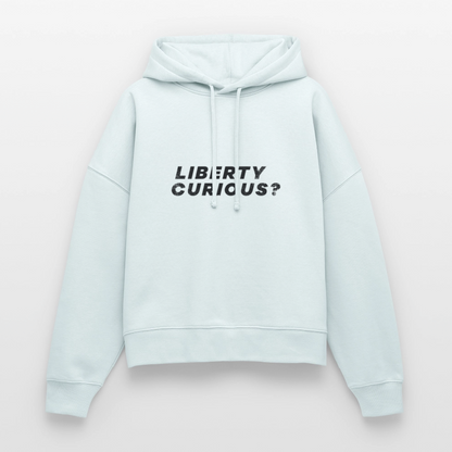 Liberty Curious? | Women's Hoodie - blue ice