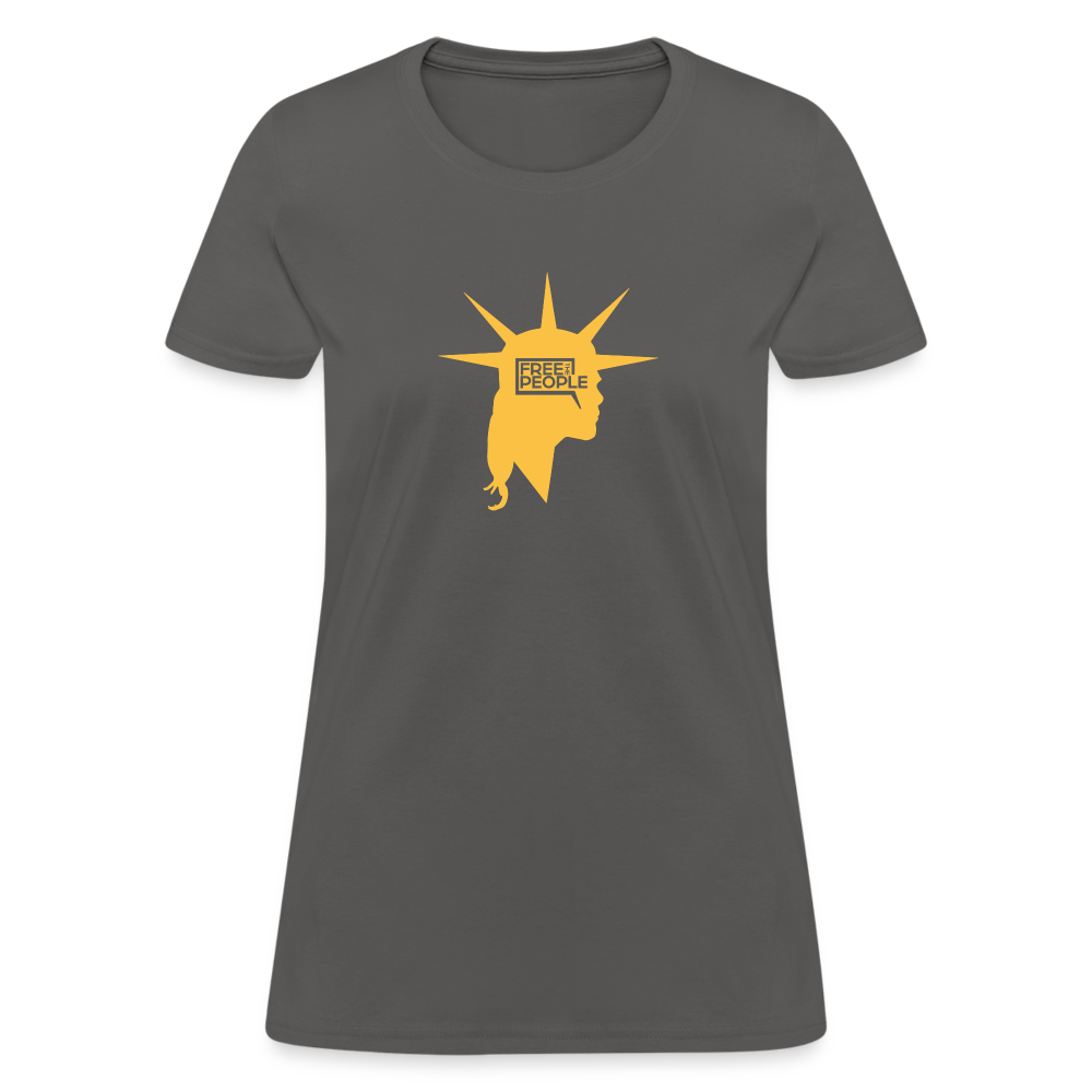 Liberty Head | Women's Tee - charcoal