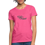 Fight the Power | Women's Tee - heather pink