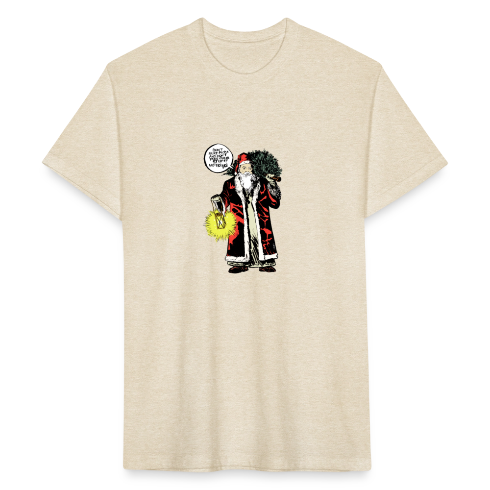 2021 Santa | Men's Tee - heather cream