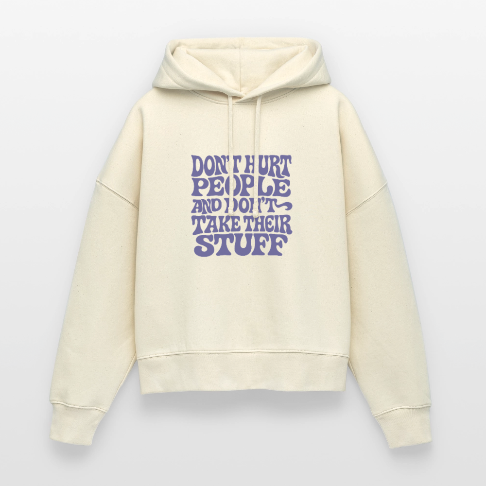 Don't Hurt People | Retro | Women's Hoodie - natural raw