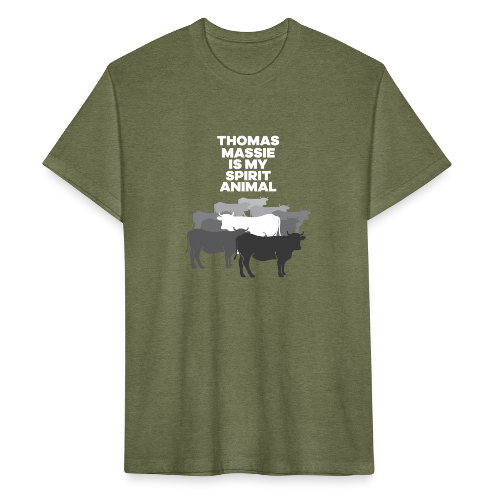 Thomas Massie Is My Spirit Animal | Men's Tee - heather military green