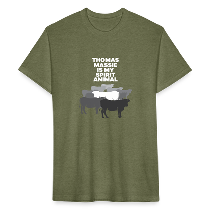 Thomas Massie Is My Spirit Animal | Men's Tee - heather military green