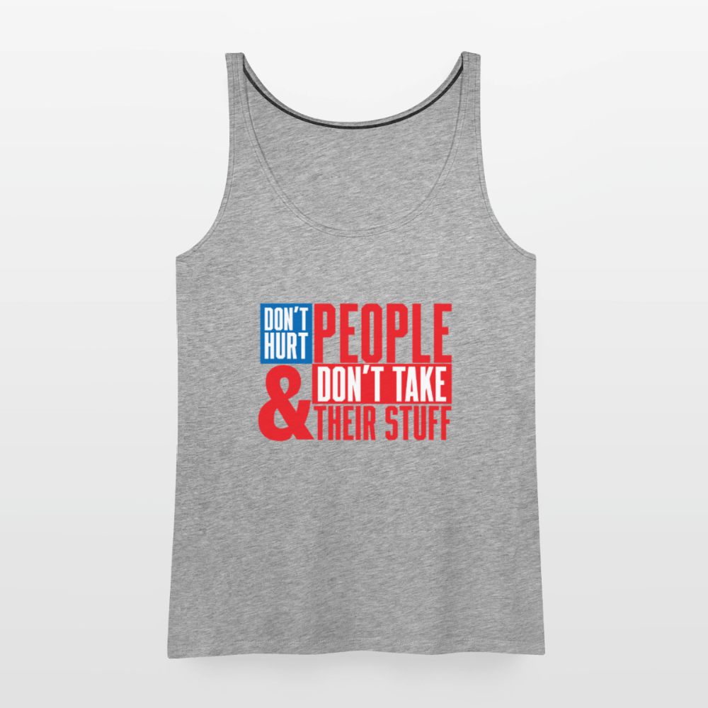 Don't Hurt People | America | Women's Tank - heather gray