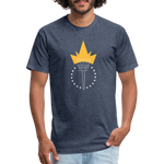 Freedom Torch | Men's Tee - heather navy