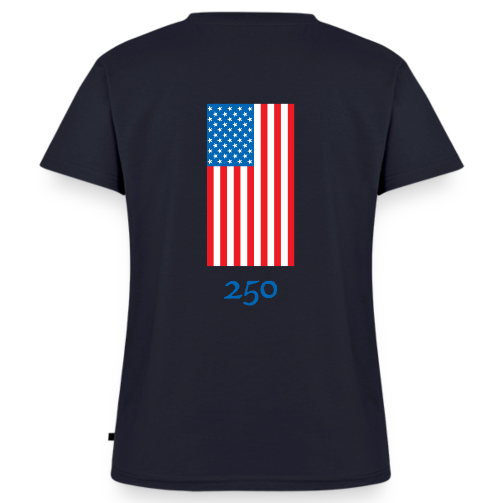 Spirit of '76 | Women's V-Neck Tee - navy