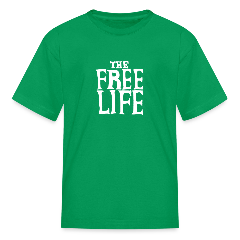 The Free Life | Youth Tee - kelly green