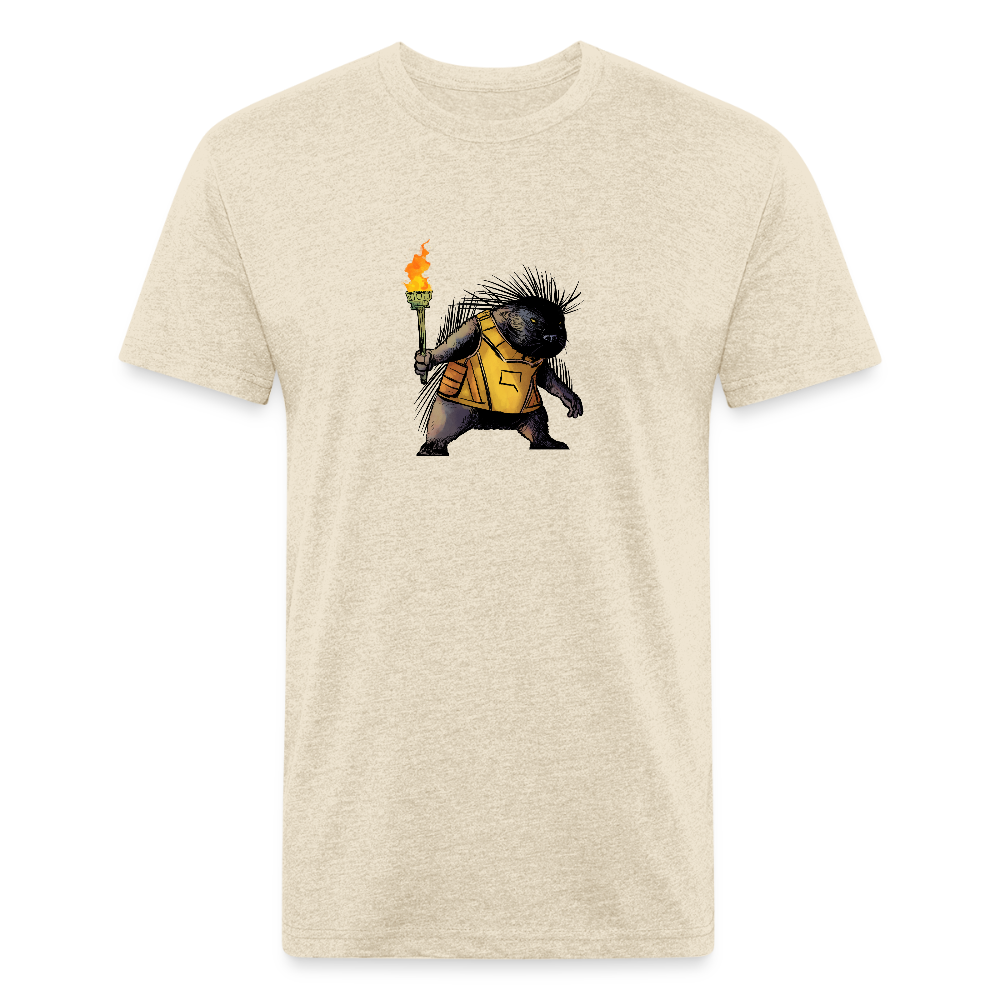 Free the Porcupine | Men's Tee - heather cream