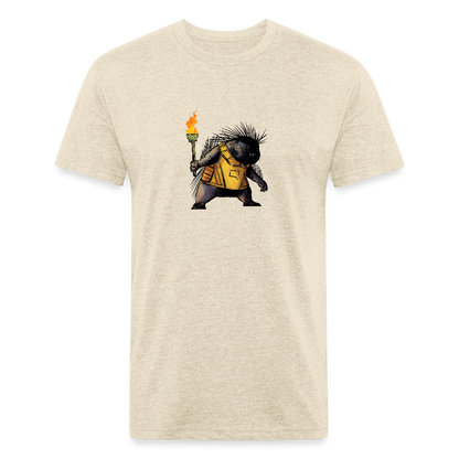 Free the Porcupine | Men's Tee - heather cream