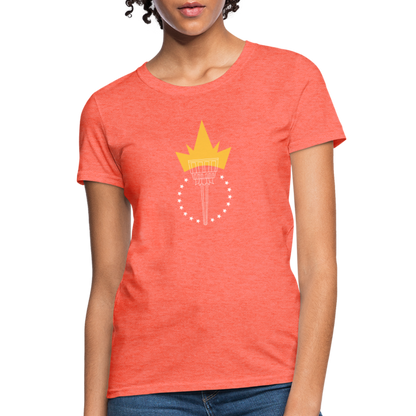 Freedom Torch | Women's Tee - heather coral