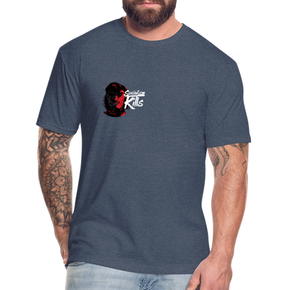 Socialism Kills | Men's Tee - heather navy
