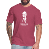 Ludwig von Mises Quote | Men's Tee - heather burgundy