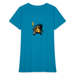 Free the Porcupine | Women's Tee - turquoise