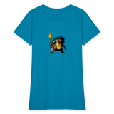 Free the Porcupine | Women's Tee - turquoise