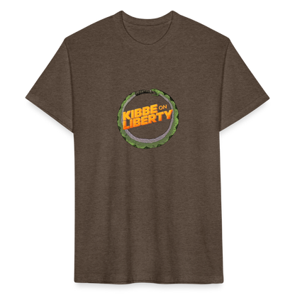 Kibbe on Liberty | Men's Tee - heather espresso