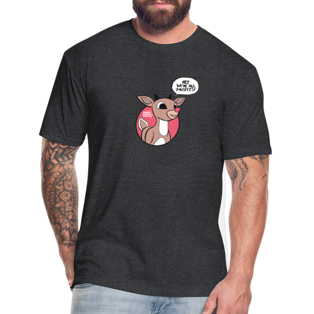 Rudolph Misfits | Men's Tee - heather black