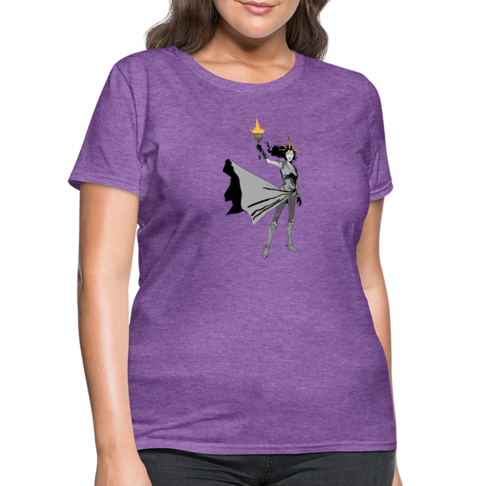 Liberty Hero | Women's Tee - purple heather