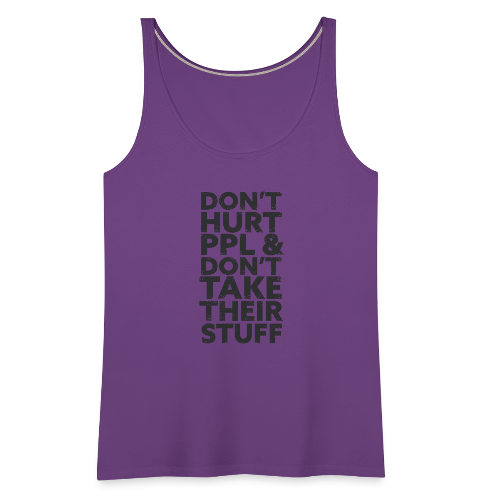 Don't Hurt People | Women's Tank - purple