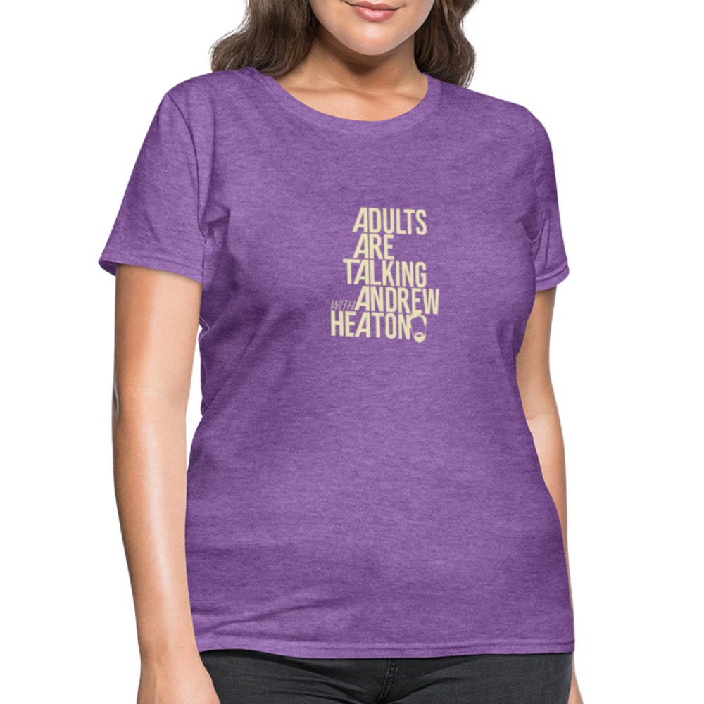 Adults Are Talking | Women's Tee - purple heather