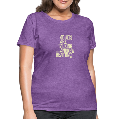 Adults Are Talking | Women's Tee - purple heather