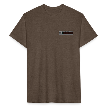 National Debt Clock | Men's Tee - heather espresso