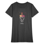 No Kings | Women's Tee - heather black