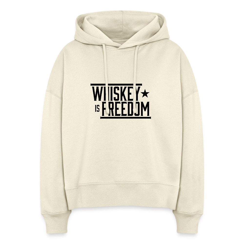 Whiskey is Freedom | Women's Hoodie - natural raw