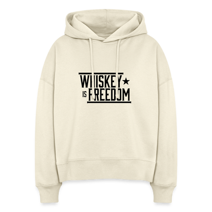 Whiskey is Freedom | Women's Hoodie - natural raw
