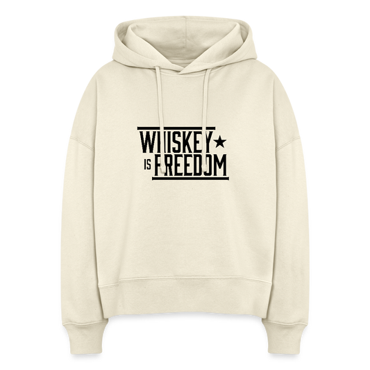 Whiskey is Freedom | Women's Hoodie - natural raw