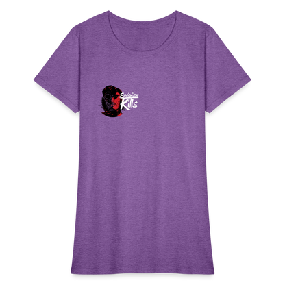 Socialism Kills | Women's Tee - purple heather