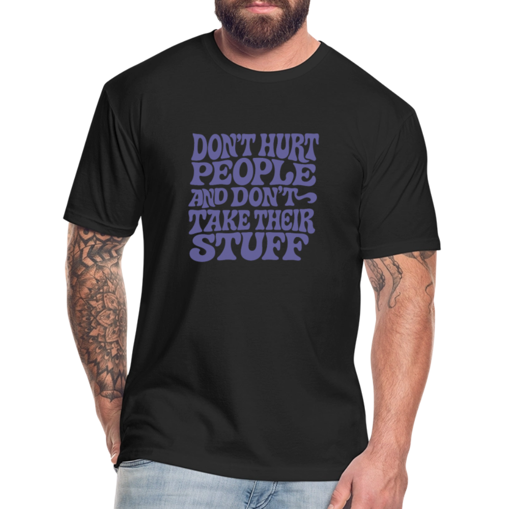 Don't Hurt People | Retro | Men's Tee - black